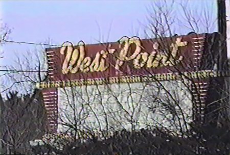 West Point Drive-In Theatre - Marquee From Darryl Burgess (newer photo)